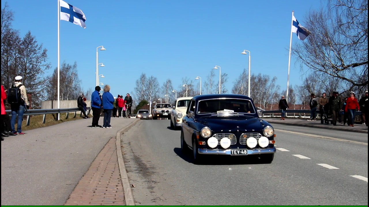 Sastamala vanhojen autojen vappuparaati 2017 - kaikki autot