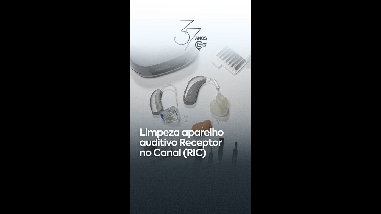 Limpeza aparelho auditivo Receptor no Canal (RIC) | Caic Widex