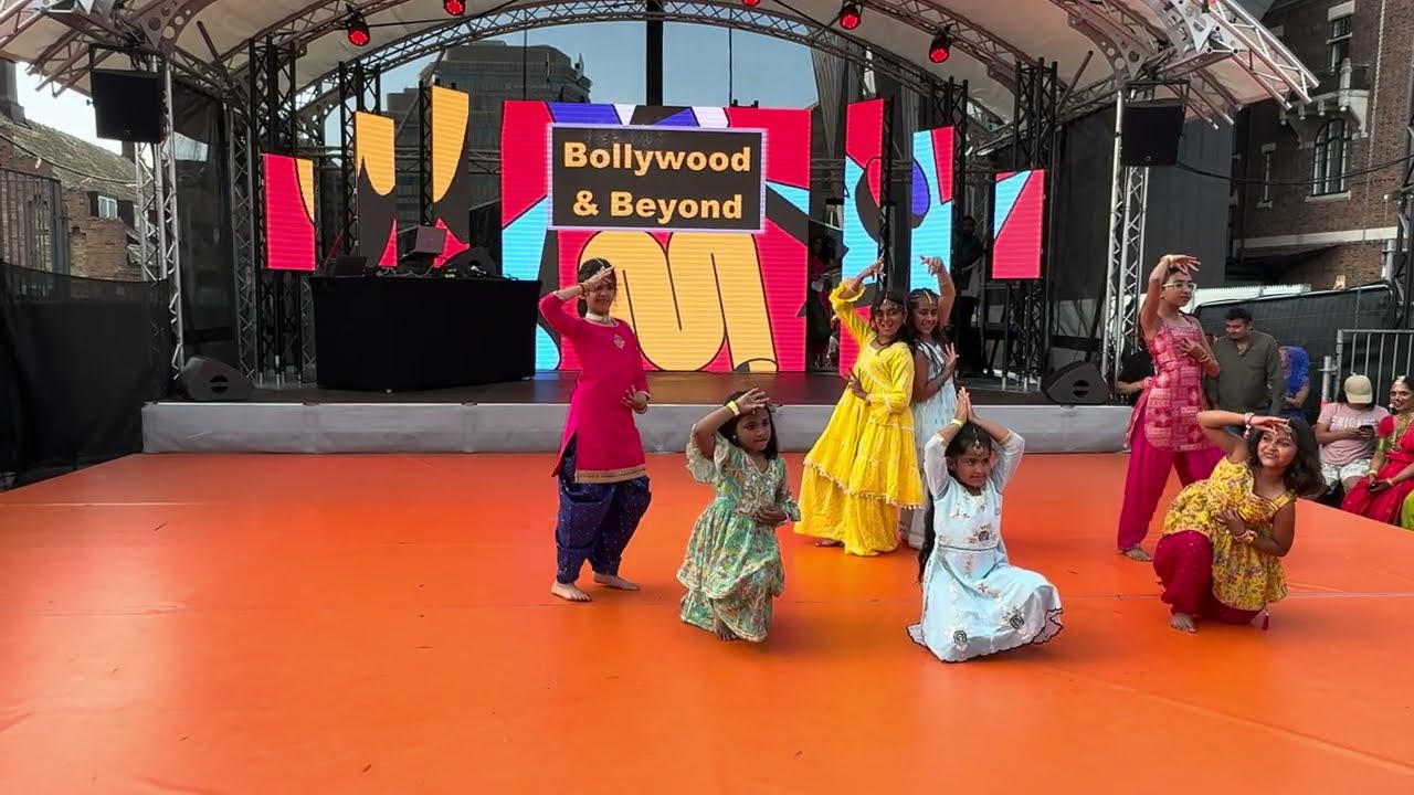 Marjani  bollywood dance by kids  choreographed by Anoli Morgen at Malmö Festival 2025
