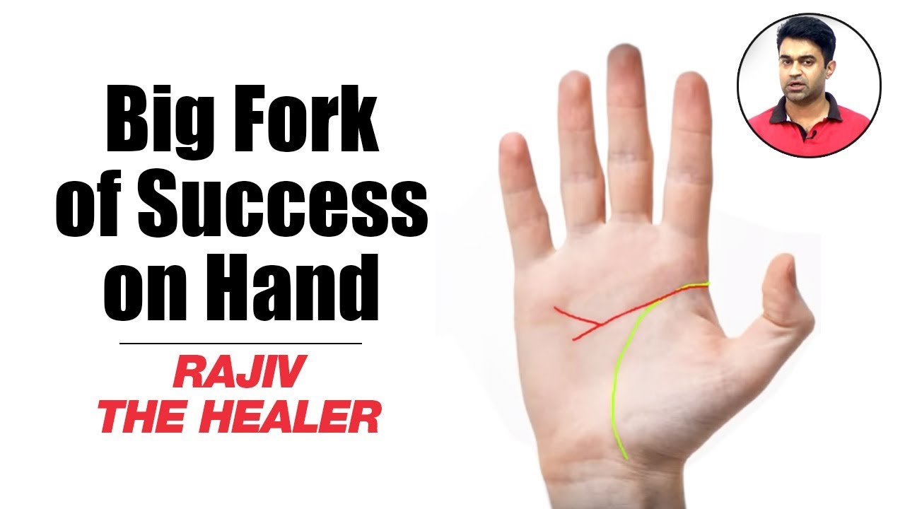 Big Fork of Success on Hand | Read your Mind Line | Rajiv The Healer