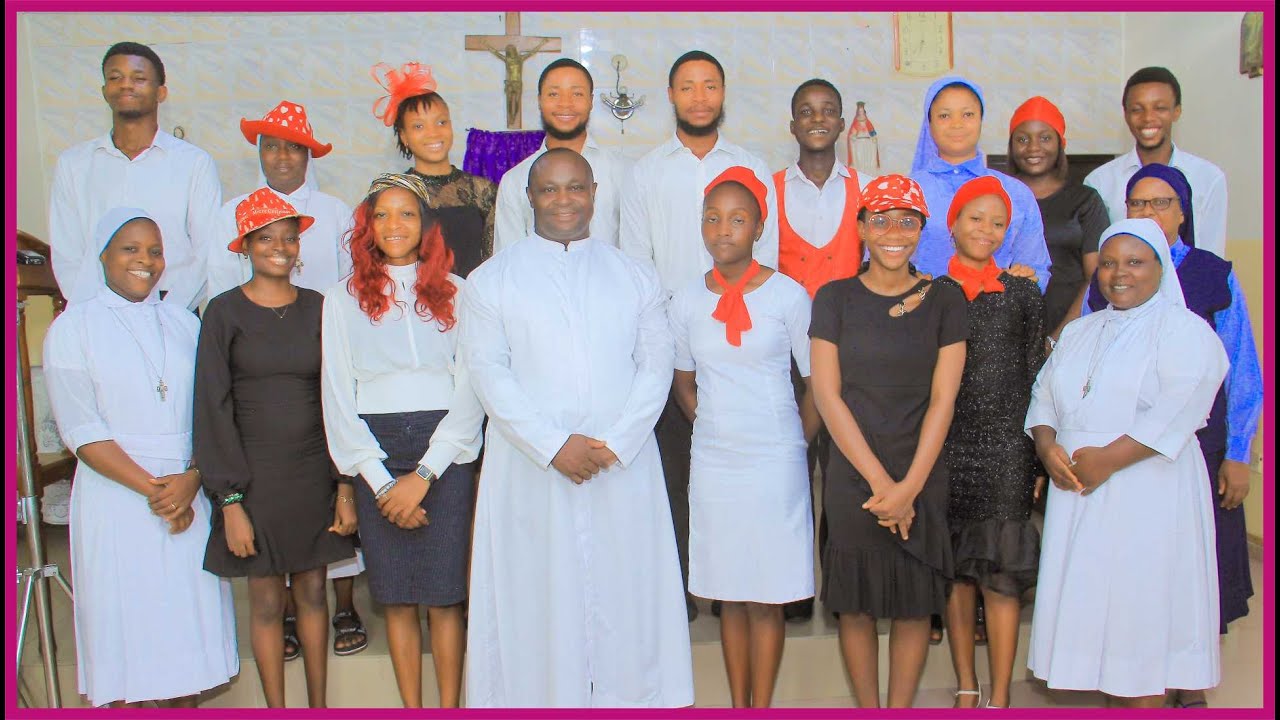 CAROL OF NINE LESSON AT POPE JOHN-PAUL D'SECOND GOOD SAMARITAN HOME, CALABAR, CROSS RIVER STATE.