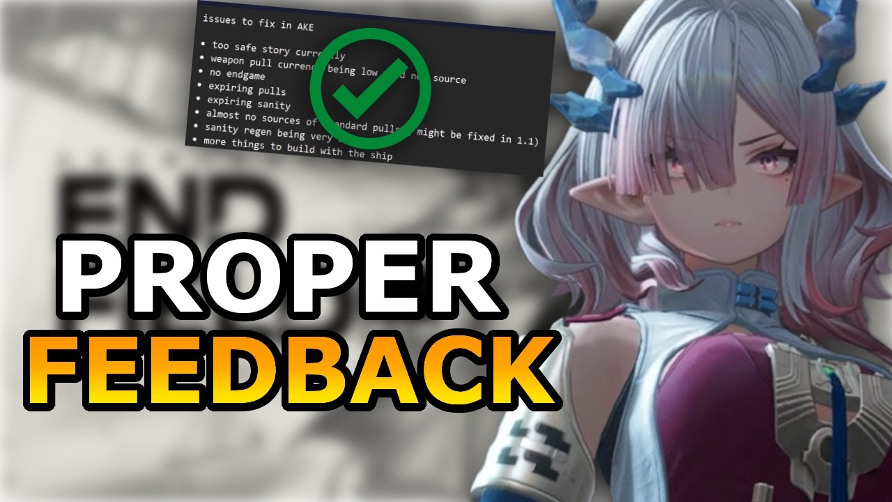 Constructive Feedback On How To Make Arknights Endfield Better