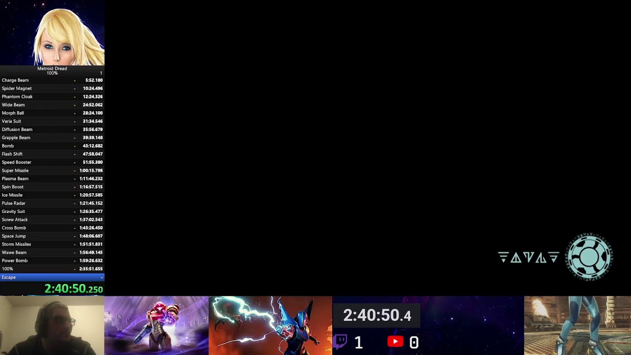Speedrun 100% NMG Race in Switch 2 2:43:01 RTA 2:52:40 IGT
