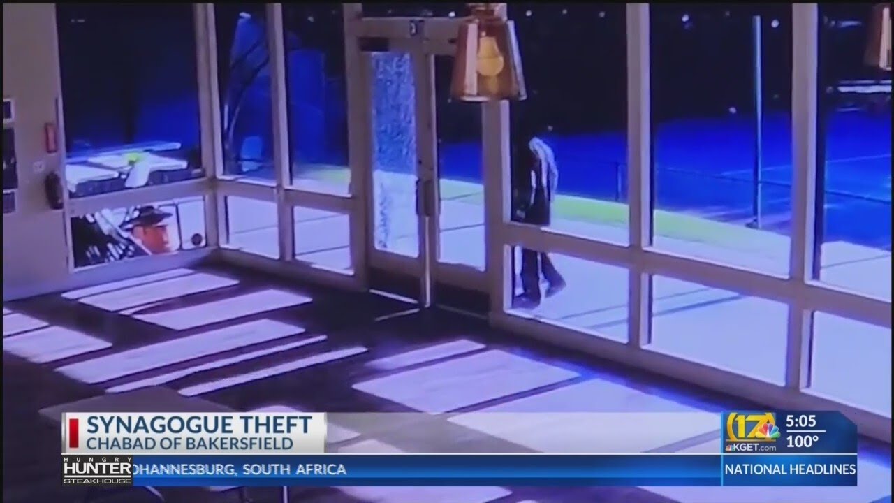 Synagogue theft: Chabad of Bakersfield