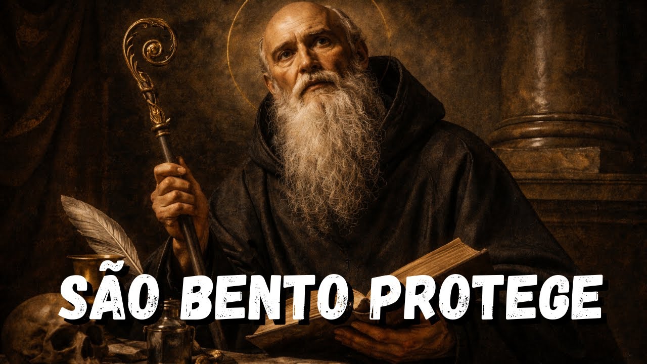 Oração De SÃO BENTO Para PROTEÇÃO Defenda de Todos os INIMIGOS