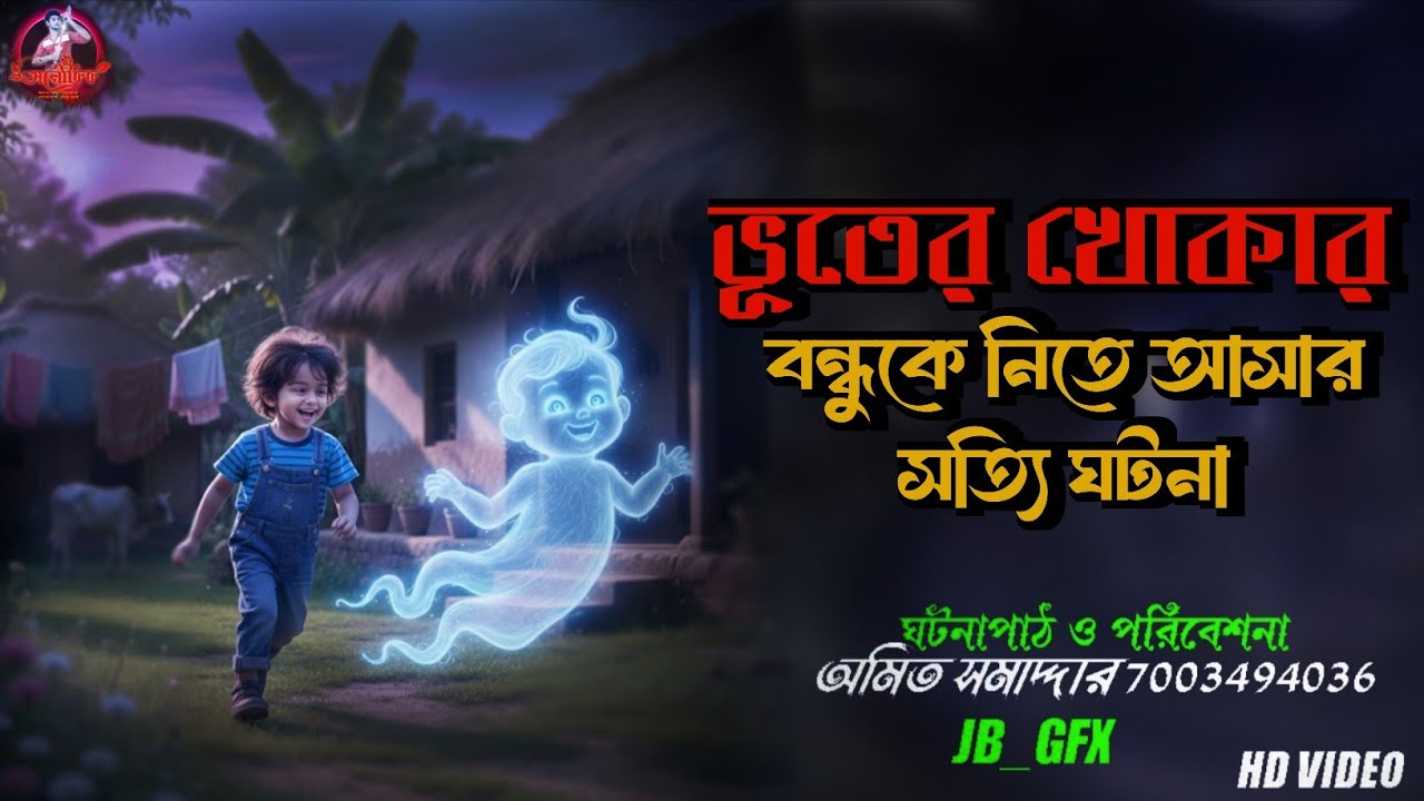 ভূতের খোকার বন্ধুকে নিতে আসার সত্যি ঘটনা | Sotti Bhuter Ghotona | Aloukik
