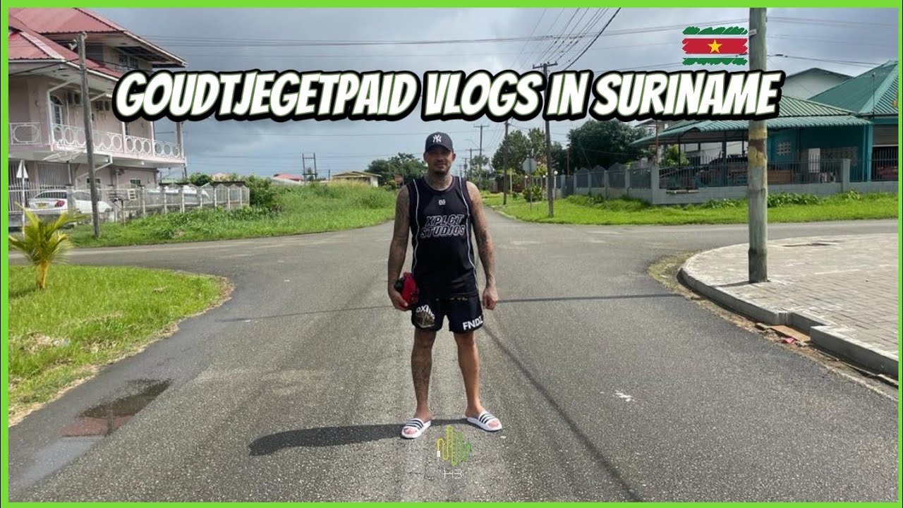 GoudtjeGetPaid In Suriname vlog #1 TouchDown ,RegenWater Proeven 🤔#goudtje #suriname #vlog