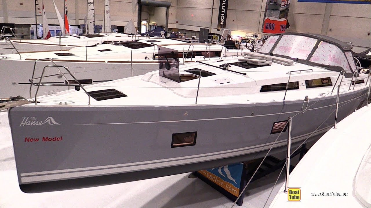 2019 Hanse 418 Sailing Yacht - Walkaround - 2019 Toronto Boat Show