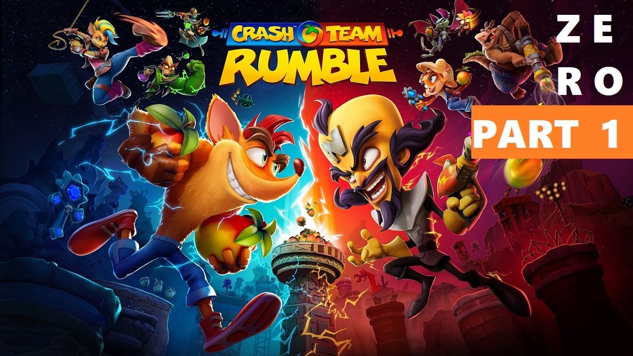 {SERIES X} CRASH TEAM RUMBLE - A REALLY FUN GAME!!/ FIRST IMPRESSIONS