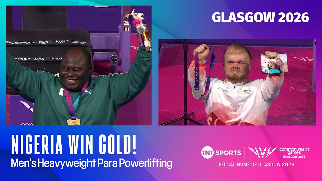 RILUWAN IDRIS TAKES GOLD! 🥇 | Men's Heavyweight Para Powerlifting | Glasgow 2026 Commonwealth Games