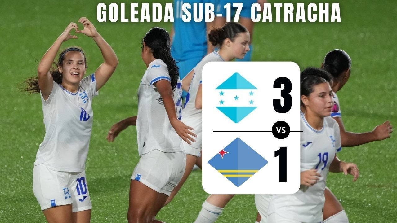 🇭🇳🔥 GOLEADA CATACHA SUB-17 A ARUBA