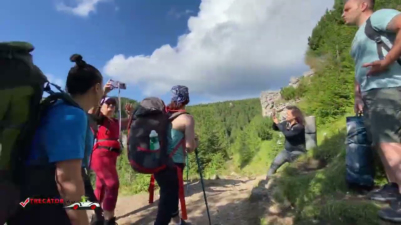 Cel mai scurt traseu către Vârful Toaca prin drumul forestier de la Bicazul Ardelean