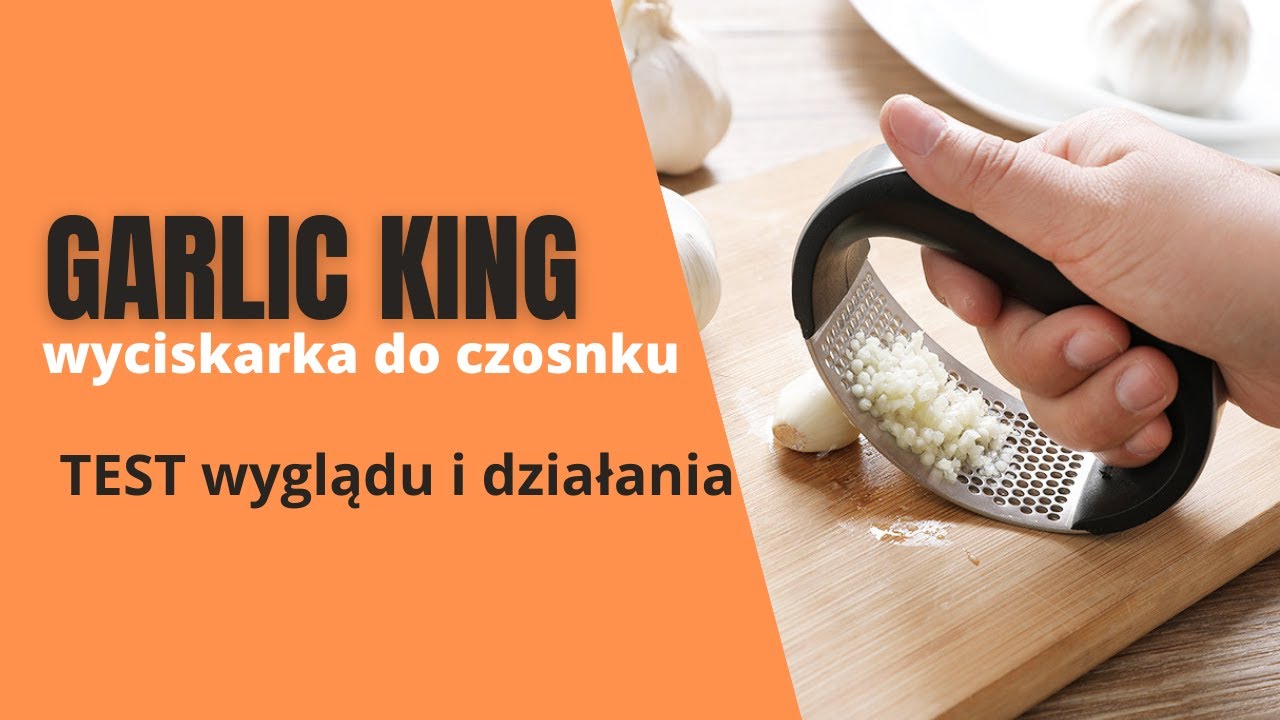 Jak wygląda i jak działa wyciskarka do czosnku GARLIC KING