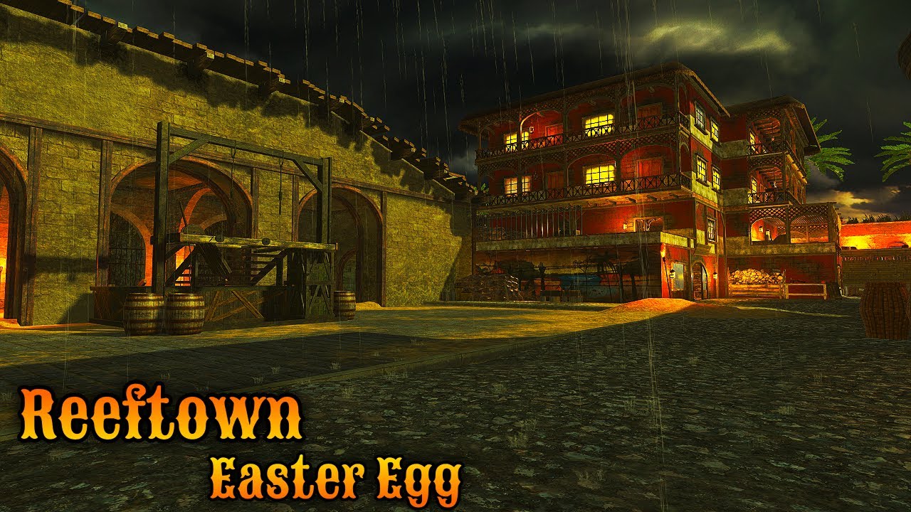 Пасхальное яйцо Bo3 Custom Zombies Reeftown