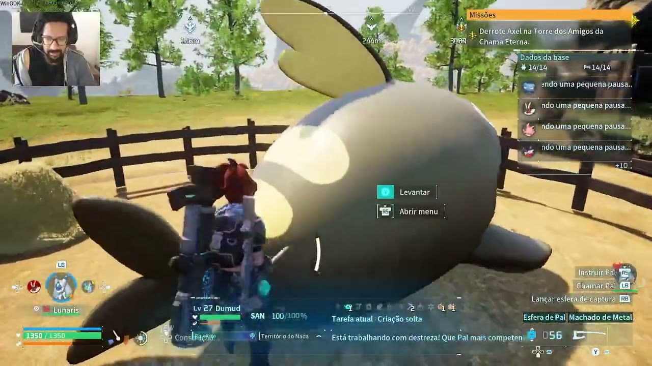 Jogando no cibe pra passar o tempo...