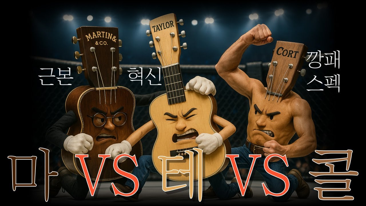 가슴이 웅장해지는 세기의 대결 | 마틴VS테일러VS콜트 | 100만원대 최강자는?
