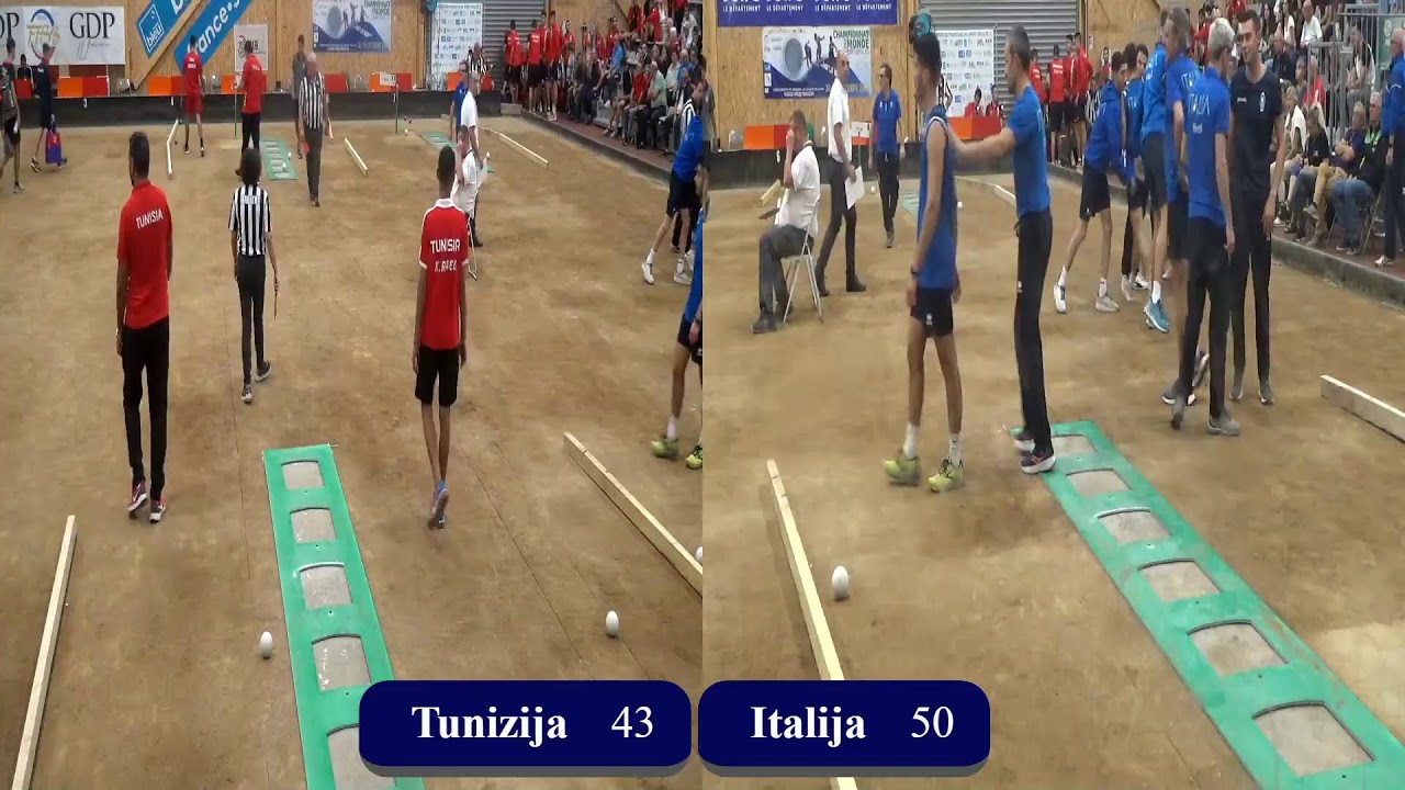 SP Montbrison U18&U23: Četrtfinale Hitrostno izbijanje