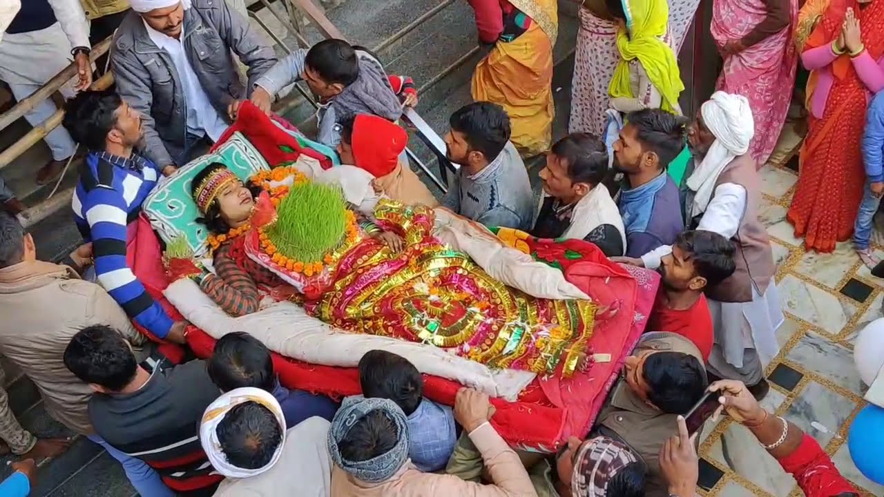 अन्न जल छोङ के 15 दिन शरीर पर बोये लोङी माता के जावारे | नरवर वाली लोङी माता की शक्ति |