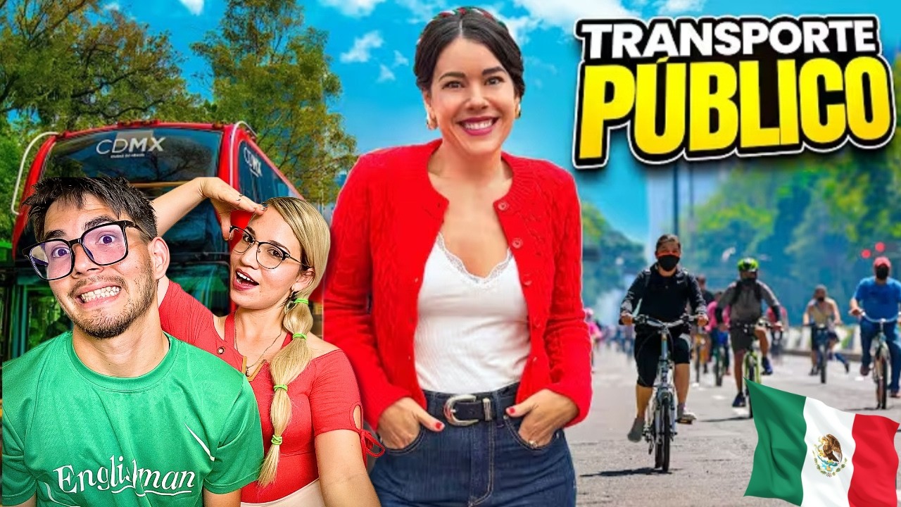 Cubanos Reaccionan a 5 transportes públicos🚇🚌🚲🚖 en CDMX