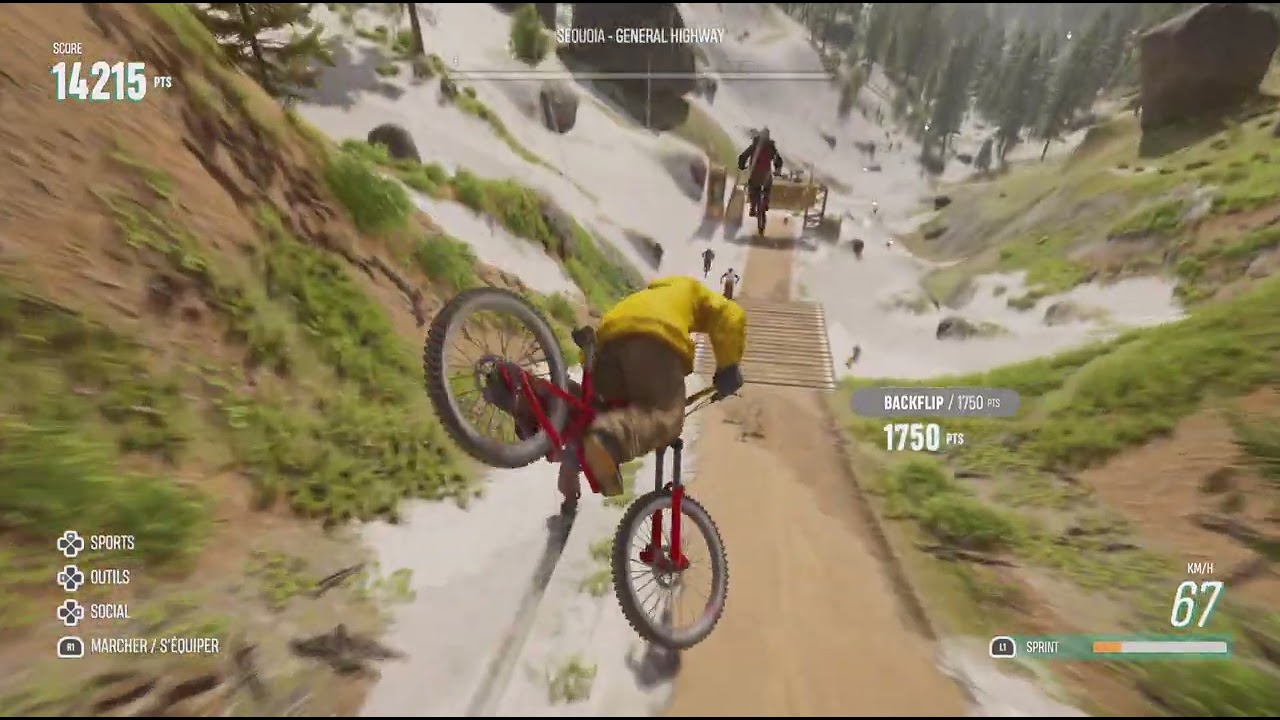 Je fait des figures sur riders republic