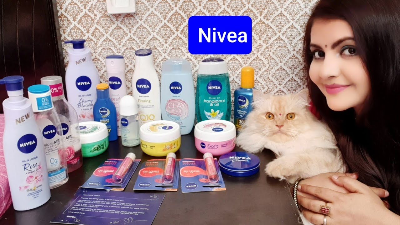 NIVEA INDIA SEND THIS HUGE MYSTERY BOX FOR ME | HUGE SKINCARE HAUL | RARA |