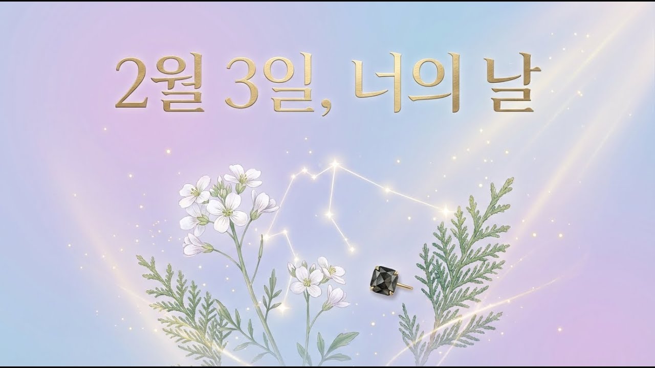 2월 3일 생일을 위한 노래 🎉 | 당신의 하루를 위한 음악