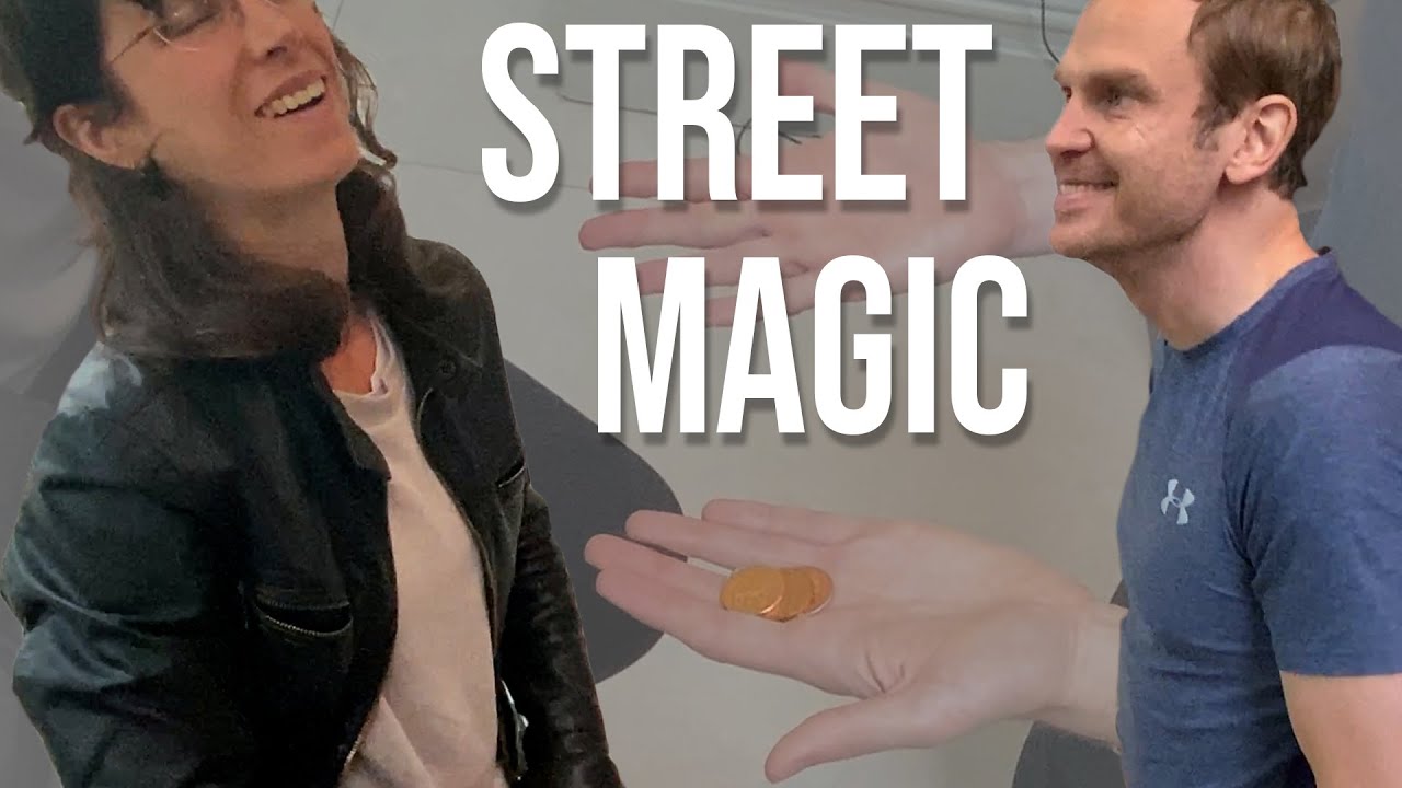 Insane coin trick | Ali Cook | Street magic
