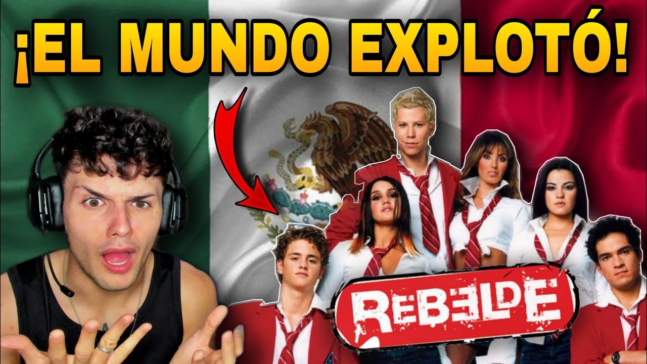 ESPAÑOL REACCIONA a LA SERIE MEXICANA que REVOLUCIONÓ al MUNDO ENTERO🇲🇽*REBELDE*