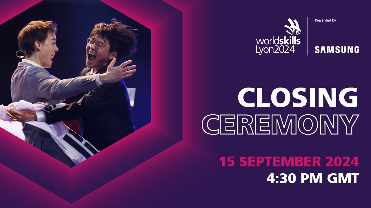WorldSkills Lyon 2024 Closing Ceremony