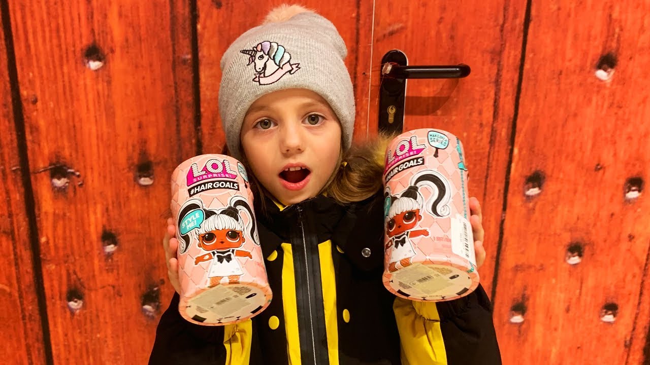 Дети нашли ЛОЛ сюрпризы в ДОМЕ LOL Surprise Dolls Куклы с длинными волосами