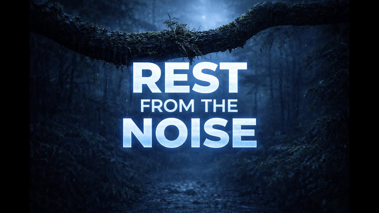 Gentle Rainfall in Forest - Pure Sleep Sounds Black Screen No Talking