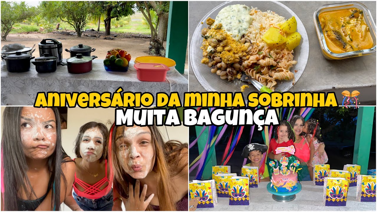 COMIDAS DELICIOSAS/ COMEMORANDO O ANIVERSÁRIO / FARINHA DE TRIGO PRA TODO LADO