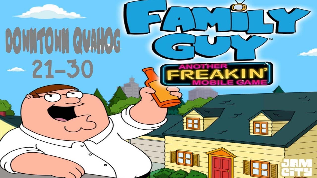 Family Guy - Another Freakin' Mobile Game: Downtown Quahog Levels 21-30