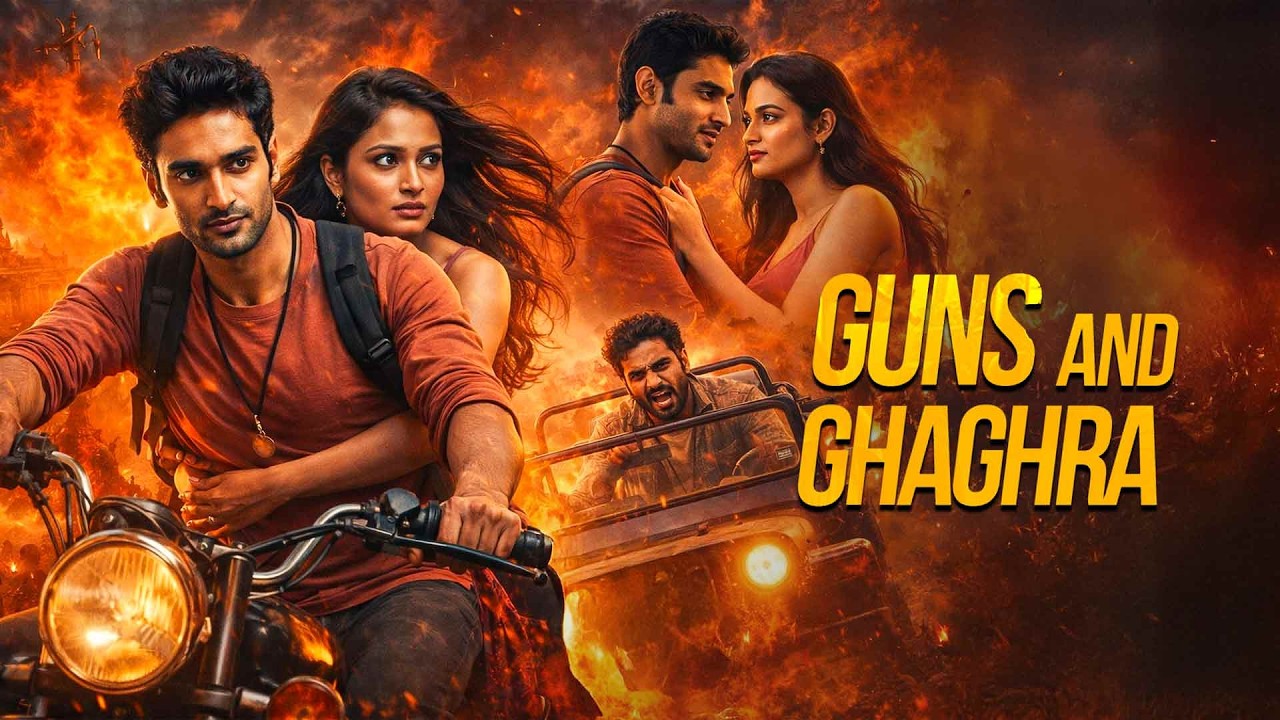 Wife Ko Abusive Husband Se Friend Ne Kiya Rescue! | Guns And Ghaghra | Hindi Full Movie | MX Fatafat