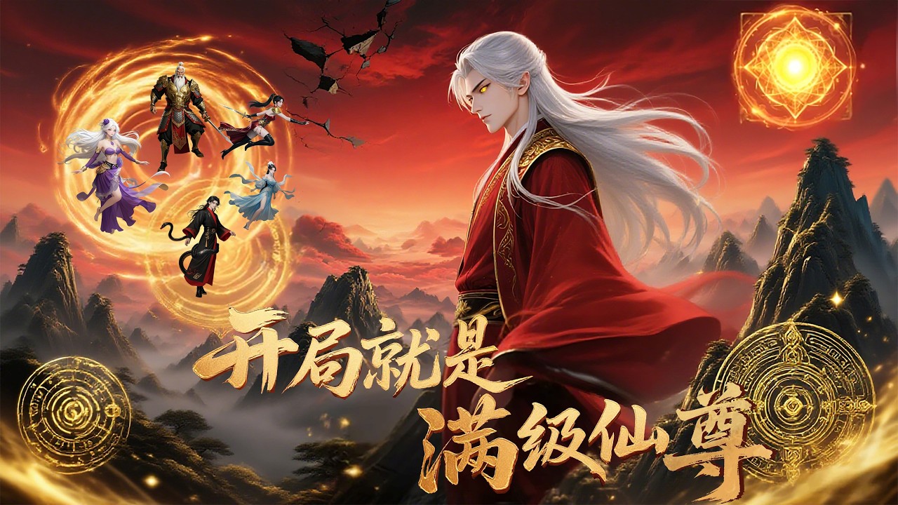 【師徒】《開局就是滿級仙尊》網癮青年陸玄穿越進遊戲世界，淪為凡人卻有多個遊戲大佬帳號，可隨意切換身份，馳騁遊戲世界！#anime #animation #爽文 #系統 #師尊 #江湖侠义 #劍仙