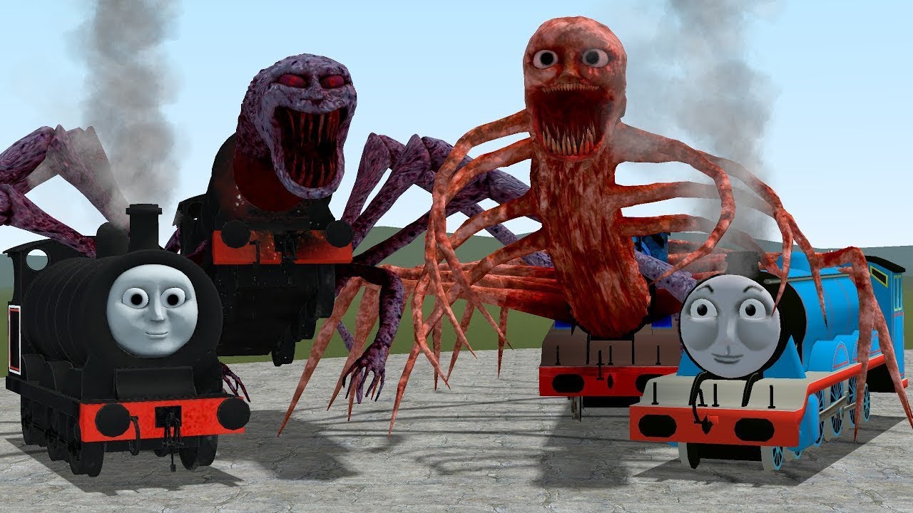 NEW CURSED DOUGLAS AND GORDON THE TRAINS In Garry's Mod! (Thomas and Friends)