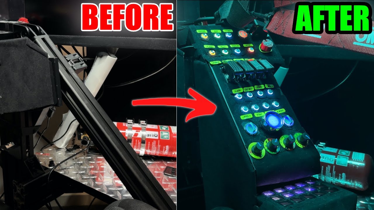 СОЗДАЙТЕ СВОЙ центральный пульт управления Sim Racing ДЕШЕВО!