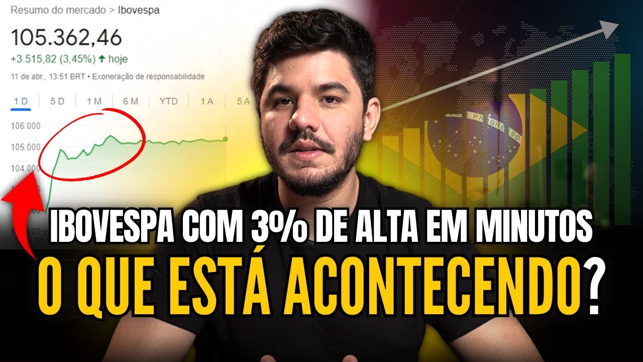 URGENTE: IBOVESPA EM ALTA MALUCA! O que aconteceu?