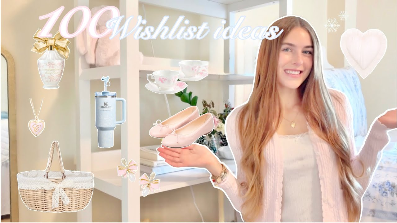 100 Christmas wishlist ideas 2025 🩰🦢❄️♡ the ultimate guide ♡ (girly & aesthetic)