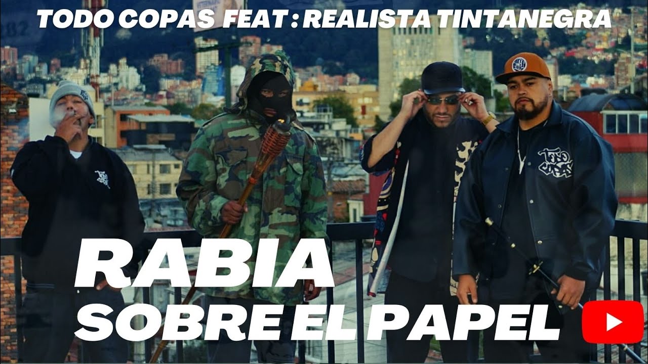 TODO COPAS  FT : REALISTA TINTA NEGRA.  RABIA SOBRE EL PAPEL