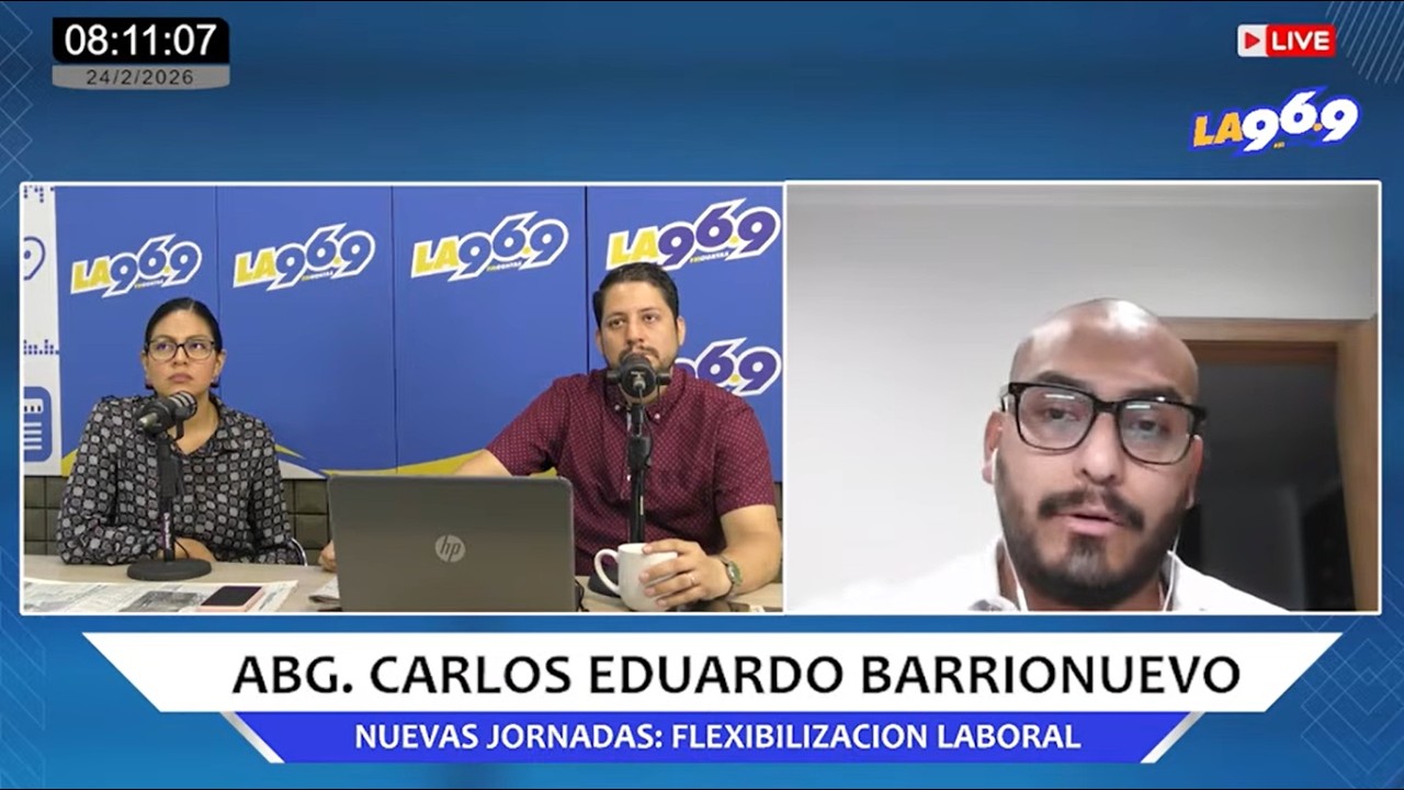 NUEVAS JORNADAS: FLEXIBILIZACIÓN LABORAL | Por LA 96.9 FM