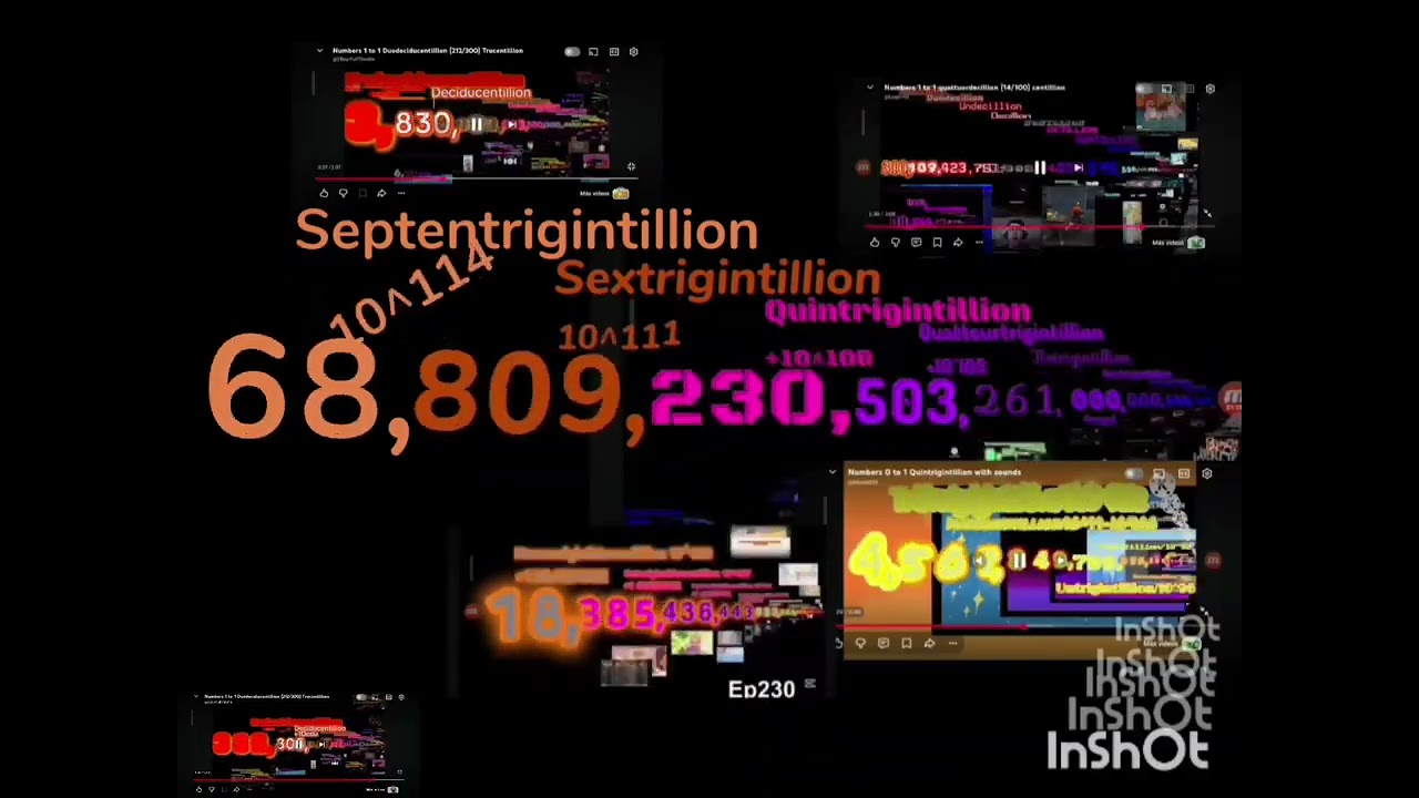 0 to Octotrigintillion (Quadragintillion 8/10) by @gerita100