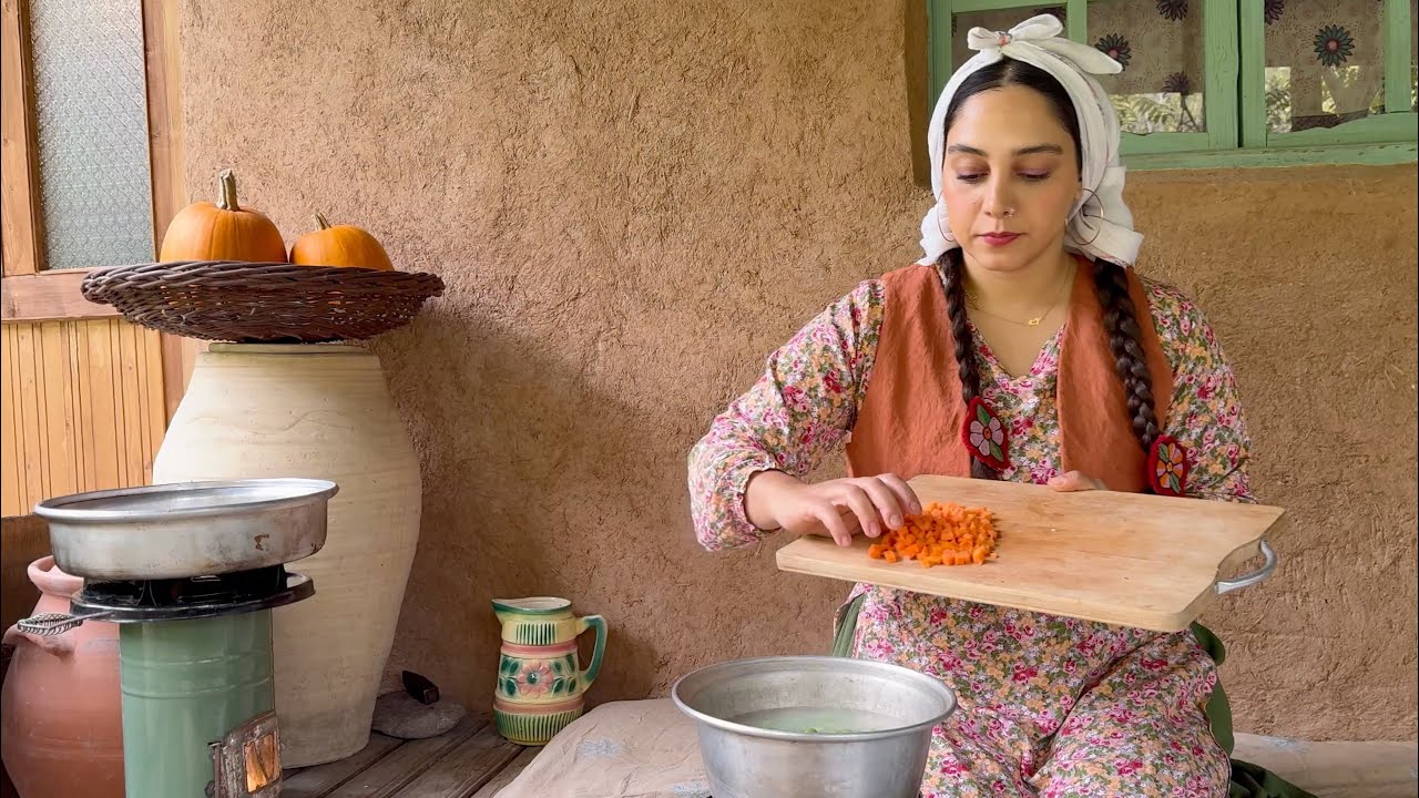 Traditional & Simple Milky Chicken Soup Recipe | Village Cooking at its Best