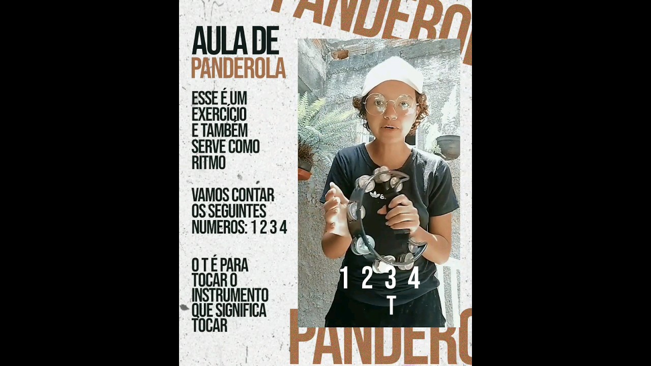 RITMO F&Aacute;CIL NA PANDEROLA (AULA 01)