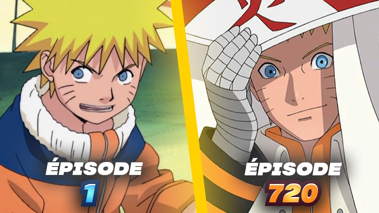 Si tu regardes cette vidéo, t'auras tout vu NARUTO après (1 seconde des 720 épisodes)