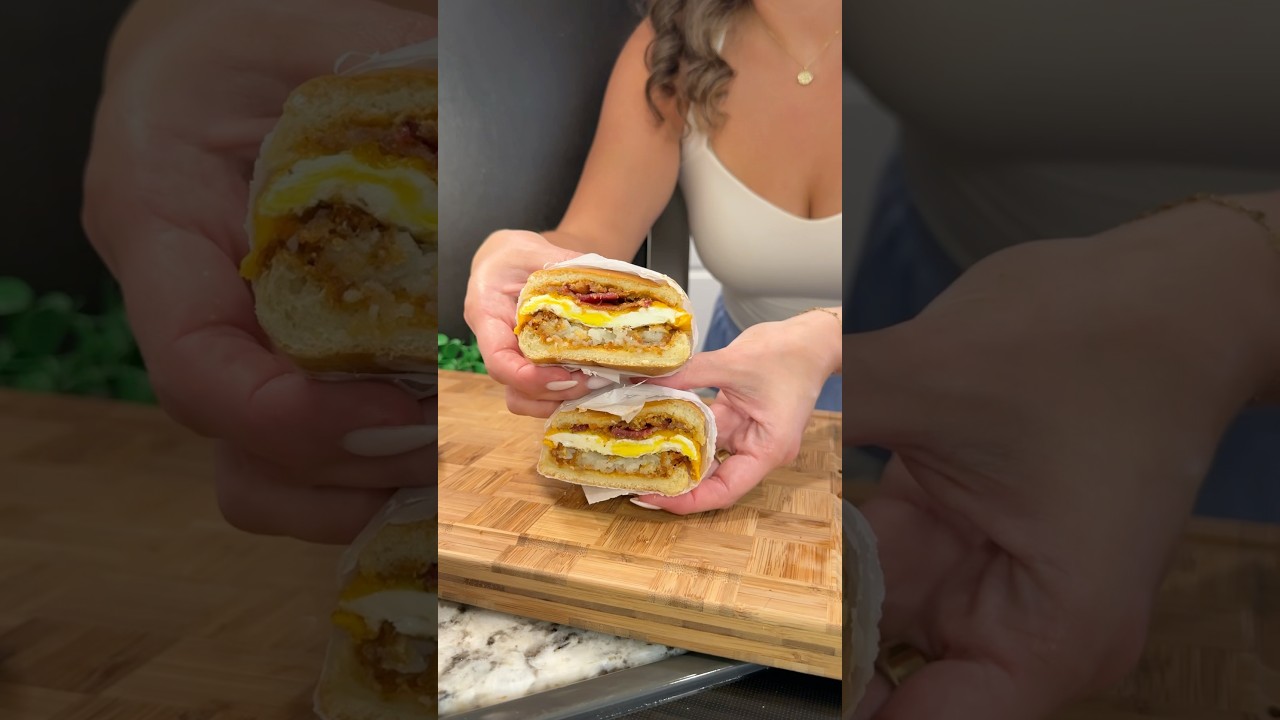 best breakfast sandwich🥓🍳🍞
