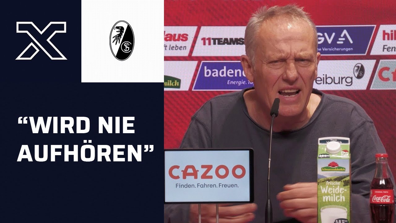 Emotionskiller VAR? So philosophiert Christian Streich | SC Freiburg