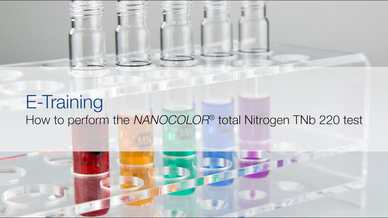 How to perform NANOCOLOR® total Nitrogen TNb tube tests