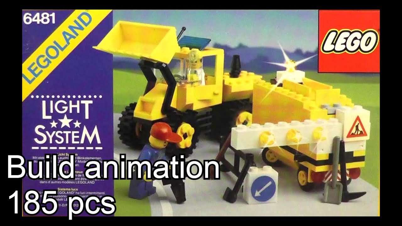 LEGO SET: 6481 - CONSTRUCTION CREW [1989]