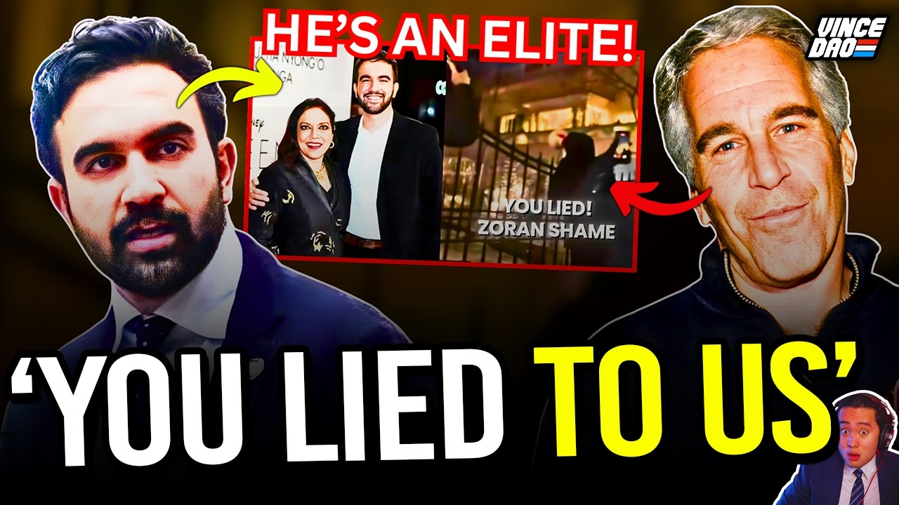 Zohran Mamdani PROTESTED by His Own Voters After Mamdani Mom Gets Exposed by New Epstein Files